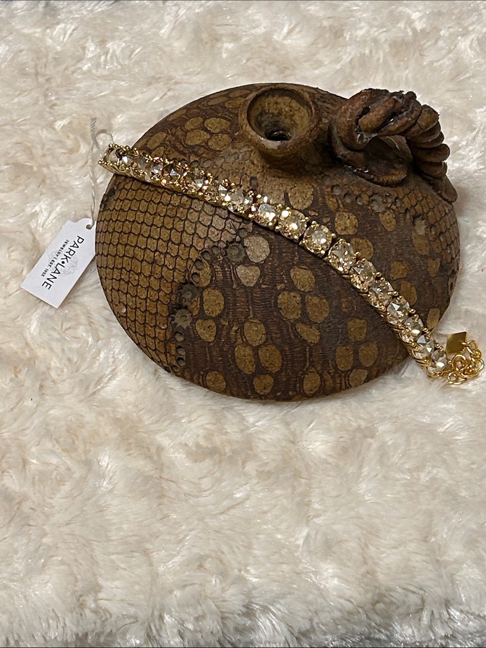 Retired Park Lane Champagne Impression Bracelet - Picture 4 of 9